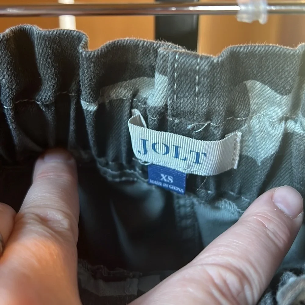 JOLT Camo Mini Skirt w/ Belt Size XS